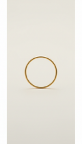 18k solid gold thin stacking ring